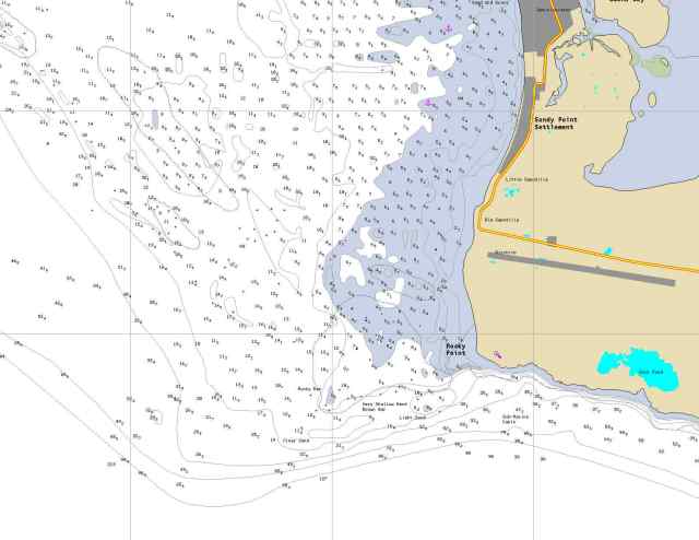 Navionics Sandy Point